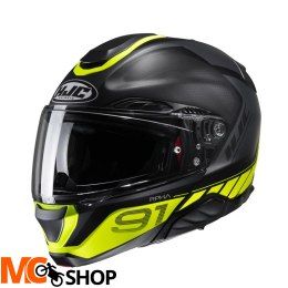 HJC KASK SYSTEMOWY RPHA91 RAFINO BLACK/YELLOW