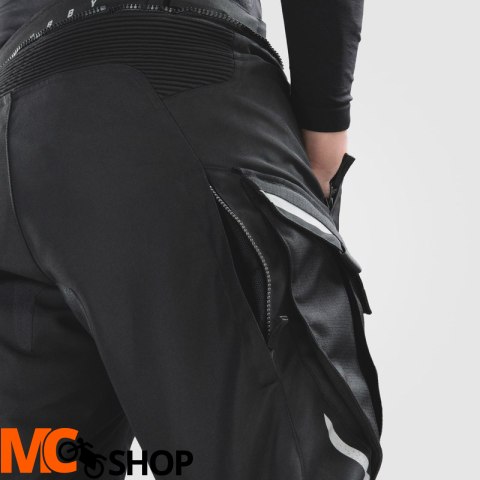 REBELHORN SPODNIE TEKSTYLNE CUBBY V BLACK/GREY