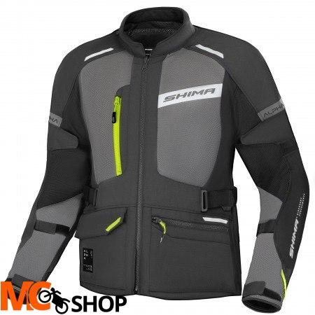 SHIMA KURTKA MOTOCYKLOWA ALPHA MEN JKT FLUO