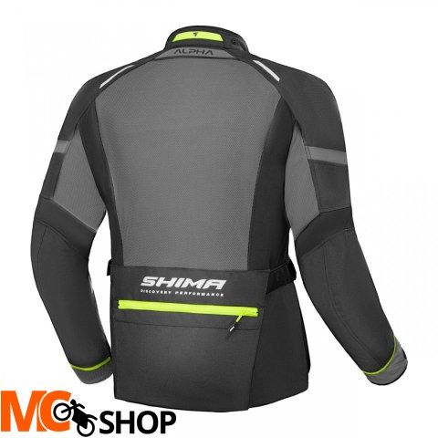 SHIMA KURTKA MOTOCYKLOWA ALPHA MEN JKT FLUO