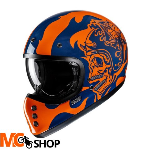 HJC KASK INTEGRACYJNY V60 FLAME BLACK/RED