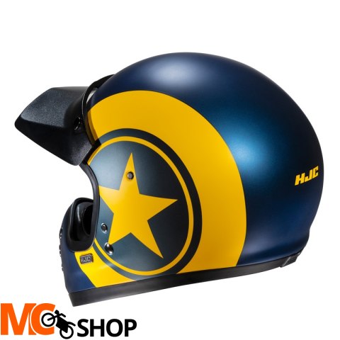 HJC KASK INTEGRACYJNY V60 NYX BLUE/YELLOW