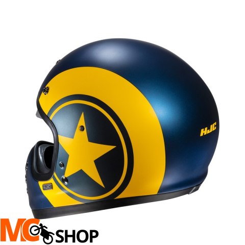HJC KASK INTEGRACYJNY V60 NYX BLUE/YELLOW