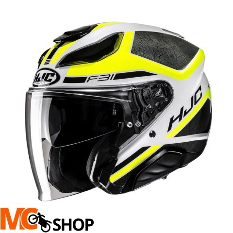 HJC KASK OTWARTY F31 CERON BLACK/YELLOW