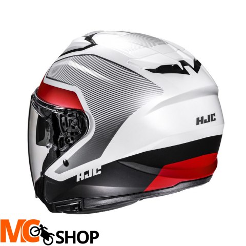 HJC KASK OTWARTY I31 TEVIS GREY/RED