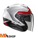 HJC KASK OTWARTY I31 TEVIS GREY/RED