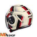 HJC KASK OTWARTY I40N VELU BEIGE/RED