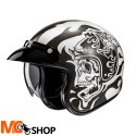 HJC KASK OTWARTY V31 FLAME WHITE/BLACK