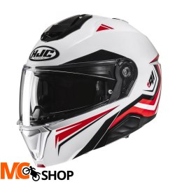 HJC KASK SYSTEMOWY I91 TRICUS WHITE/RED