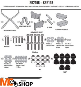 KAPPA STELAŻ KUFRA CENTRALNEGO YAMAHA CYGNUS RAYZR