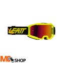 LEATT GOGLE VIZION 3.5 IRIZ 45 VLT LIME RED