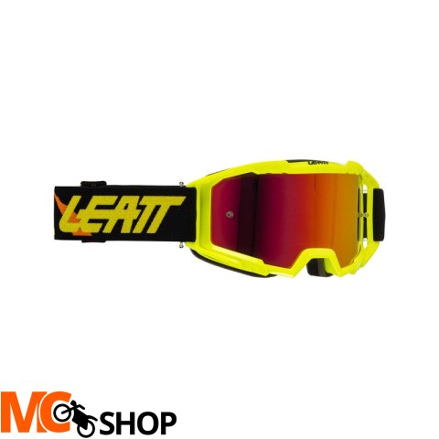 LEATT GOGLE VIZION 3.5 IRIZ 45 VLT LIME RED