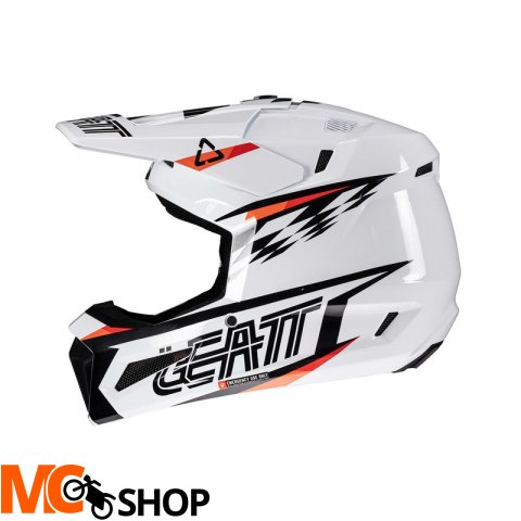 LEATT KASK OFF-ROAD Z GOGLAMI KIT MOTO 3.5 V25 WHI
