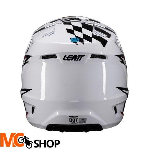 LEATT KASK OFF-ROAD Z GOGLAMI KIT MOTO 3.5 V25 WHI