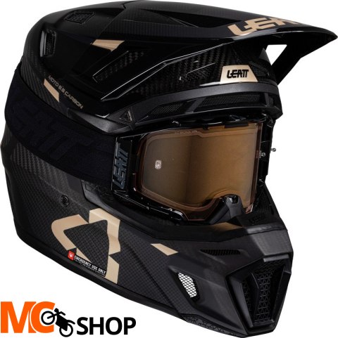 LEATT KASK Z GOGLAMI KIT MOTO 9.5 V25 CARBON