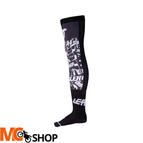 LEATT SKARPETY Z ORTEZĄ STAWU KOLANOWEGO BLACK/WHI