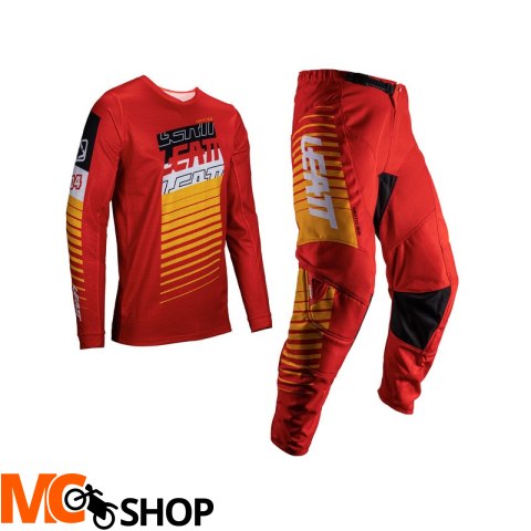 LEATT ZESTAW OFFROADOWY RIDE KIT 3.5 RED