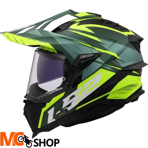 LS2 KASK ADVENTURE MX701 EXPLO SPIRE M.GR. H-V YEL