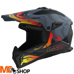 LS2 KASK OFF-ROAD MX708 FAST II WASH DARK GREY-06