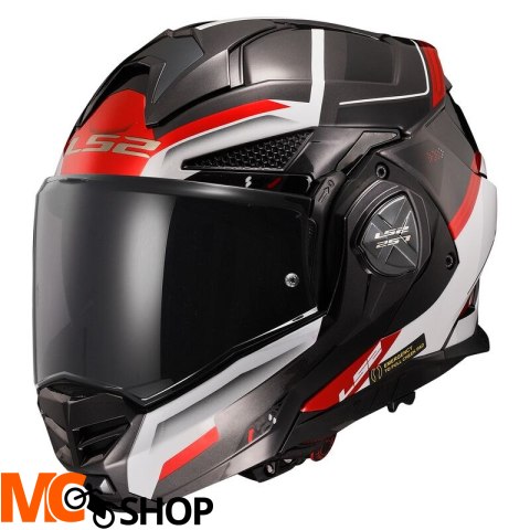 LS2 KASK SZCZĘKOWY FF901 ADVANT X SPECTR BL-WH-RED