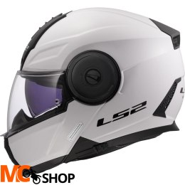 LS2 KASK SZCZĘKOWY FF902 SCOPE II SOLID WHITE