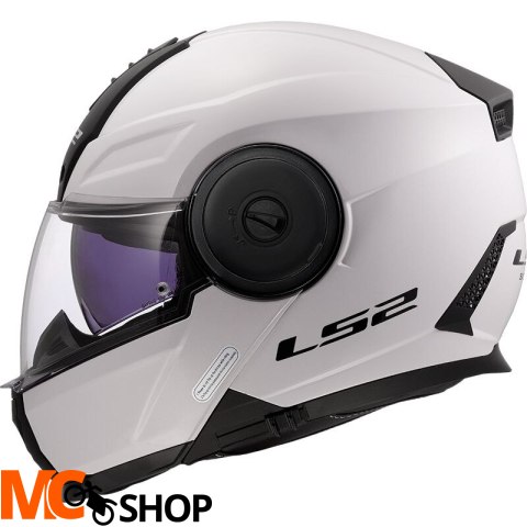 LS2 KASK SZCZĘKOWY FF902 SCOPE II SOLID WHITE