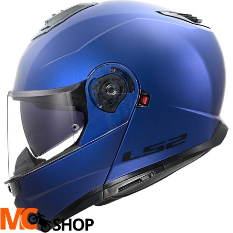 LS2 KASK SZCZĘKOWY FF908 STROBE II MATT NAVY BLUE-