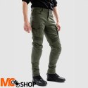 OZONE SPODNIE JEANS FASTER TAPERED FIT OLIVE