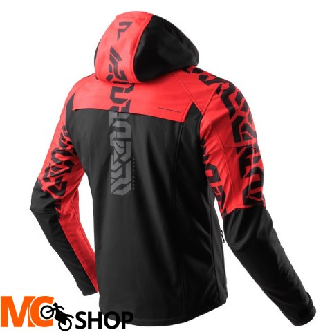 REBELHORN KURTKA TEKSTYLNA SLASH SPIDER BLACK/RED