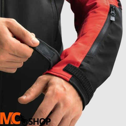 REBELHORN KURTKA TEKSTYLNA SLASH SPIDER BLACK/RED