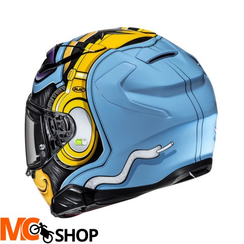 HJC KASK INTEGRALNY F71 MONKEY DJ BLUE/ORANGE