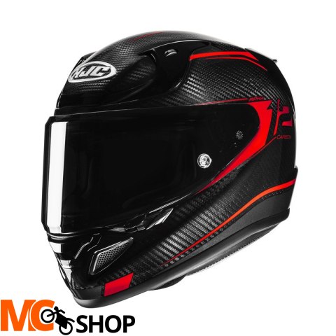 HJC KASK INTEGRALNY RPHA12 CARBON KERES BLACK/RED