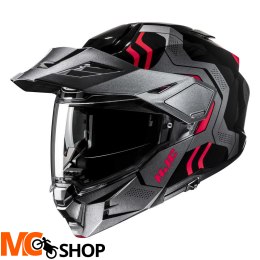 HJC KASK SYSTEMOWY I80 VELLY BLACK/RED