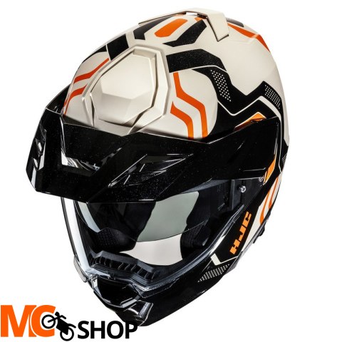 HJC KASK SZCZĘKOWY I80 VELLY BLACK/BEIGE