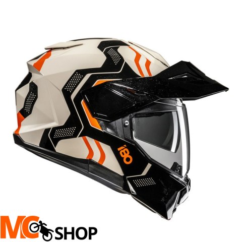 HJC KASK SZCZĘKOWY I80 VELLY BLACK/BEIGE