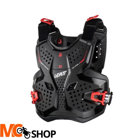 LEATT BUZER JUNIOR PROTECTOR 3.5 BLACK/RED