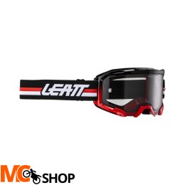 LEATT GOGLE VELOCITY 4.5 58 VLT RED LIGHT GREY