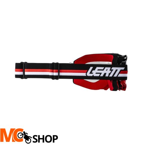 LEATT GOGLE VELOCITY 4.5 58 VLT RED LIGHT GREY