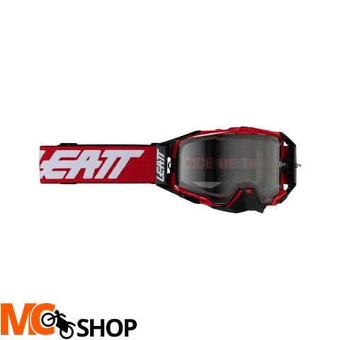 LEATT GOGLE VELOCITY 6.5 83 VLT RED CLEAR