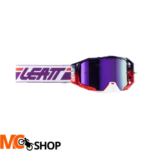 LEATT GOGLE VELOCITY 6.5 IRIZ 30 VLT SUNDOWN PURPL