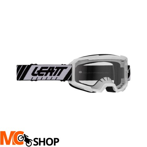 LEATT GOGLE VIZION 2.5 90 VLT WHITE CLEAR