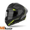 AIROH KASK INTEGRALNY MATRYX ROCKET YELLOW MATT