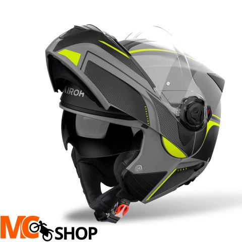 AIROH KASK SZCZĘKOWY SPECKTRE LEAF YELLOW MATT