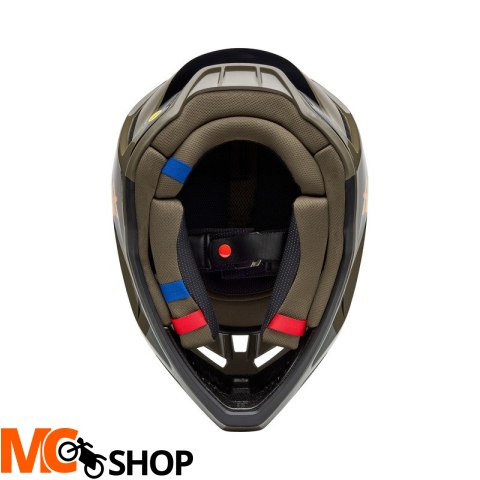 FOX KASK OFF-ROAD V3 FADE BROWN/BLACK