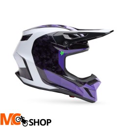 FOX KASK OFF-ROAD V3 RS GRID BLACK/PURPLE