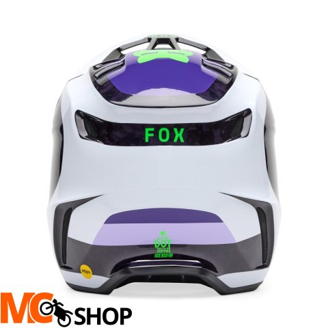 FOX KASK OFF-ROAD V3 RS GRID BLACK/PURPLE