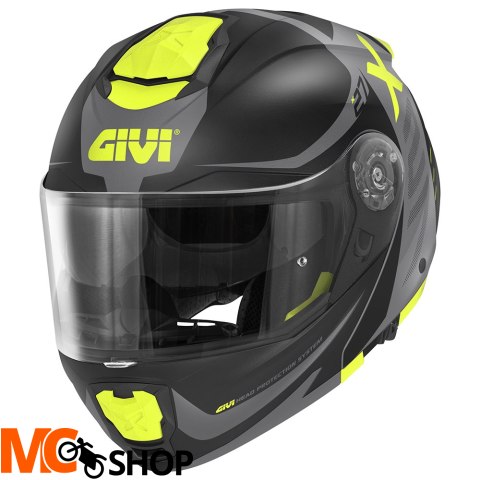GIVI KASK SZCZĘKOWY Z BLENDĄ X.27 DIMENSION CZARNY