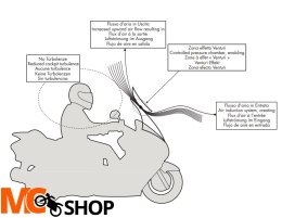 GIVI SZYBA REGULOWANA 'AIRFLOW' HONDA CRF1000L AFR