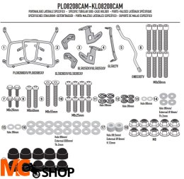 KAPPA STELAŻ KUFRÓW BOCZNYCH MONOKEY CAM SIDE MOT