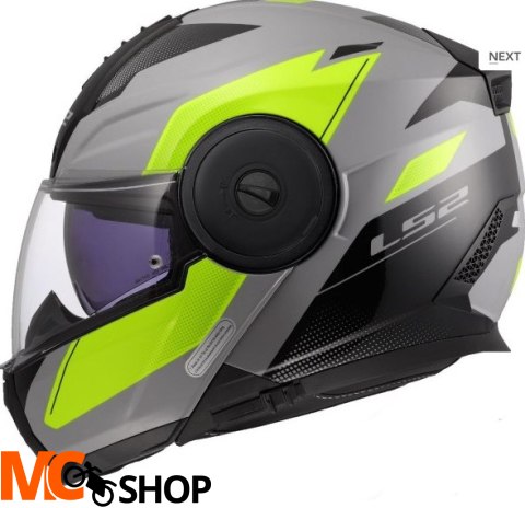 LS2 KASK MODUŁOWY FF902 SCOPE II DURIA GREY H-V S+